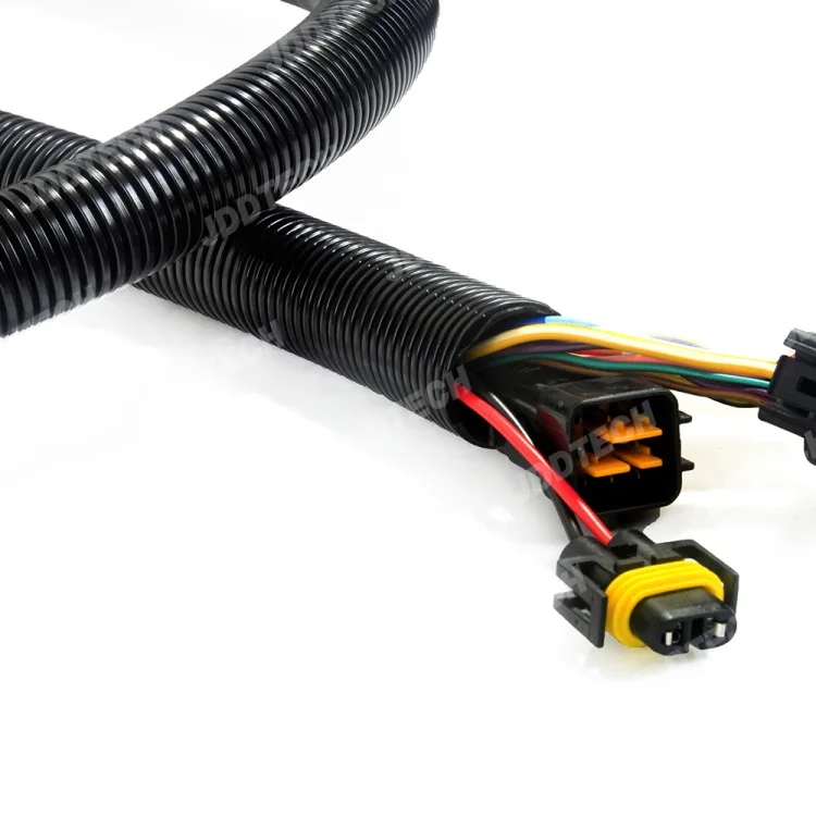 Corrugated Flexible Conduit For Automotive Wire Harness Management