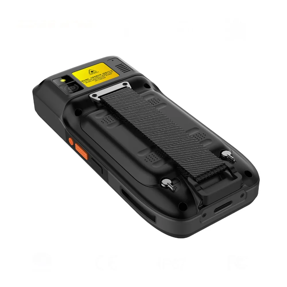 Handheld wireless Android 6.0 4G LTE hahdheld 2D barcode scanner with NFC reader