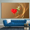 2015 home decor handicraft metal wall art 3d wallpaper 3d kids room decor funny cartoon animal frog oil paintings for kids room