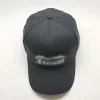 Black 6 panel 3D embroidery logo baseball caps boy hats with magic tape at back