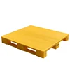 Closed solid top deck single surface plastic pallet