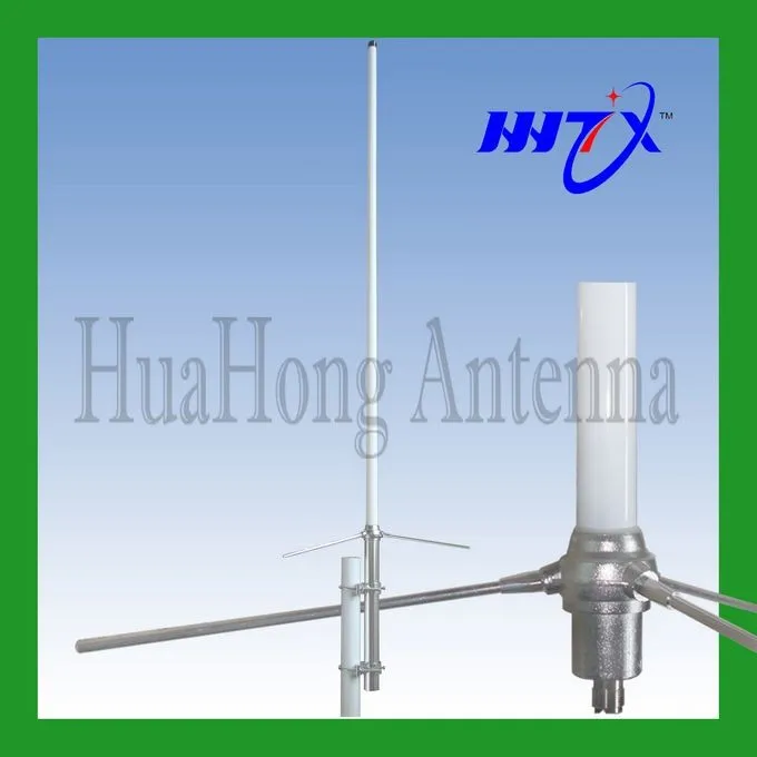 Outdoor Omni Directional 1.2m 5.5dbi 136174mhz Vhf Fiberglassbase