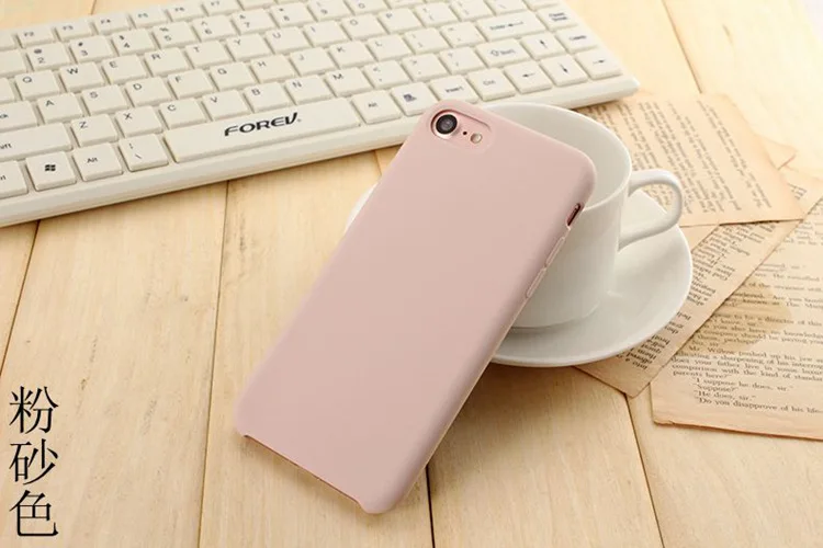 Shockproof Soft Liquid Silicon Rubber Gel Cover Microfiber Cloth Phone Case For iPhone 6 7 8 11 Plus X XS XR Max