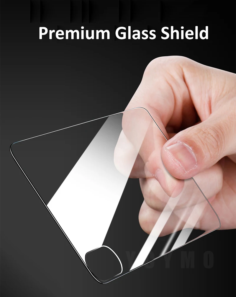 YCYMO Front Back explosion proof Tempered Glass Screen Protector For iPhone 11 X XS XR XS MAX Mobile Phone Protective Film Guard