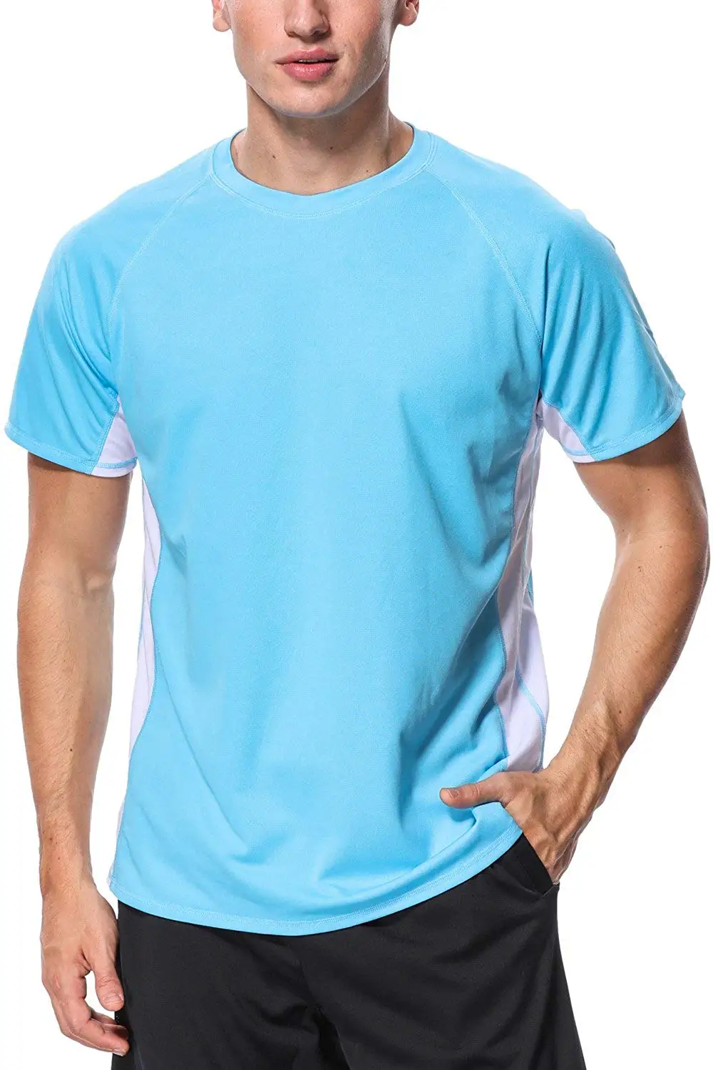 sun blocking swim shirts