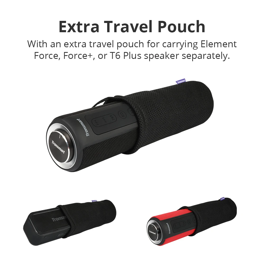 BT Speaker 40W Portable Speaker Deep Bass Soundbar with IPX6 Waterproof, Power Bank Function SoundPulse Tronsmart T6 Plus - ANKUX.COM