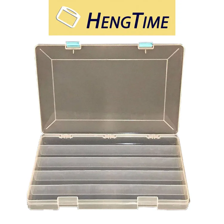 clear plastic tackle box