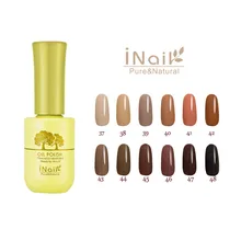 Free shipping Toffee Series 6pcs Inail Gel Nail Polish 15ml 12 colors for choice
