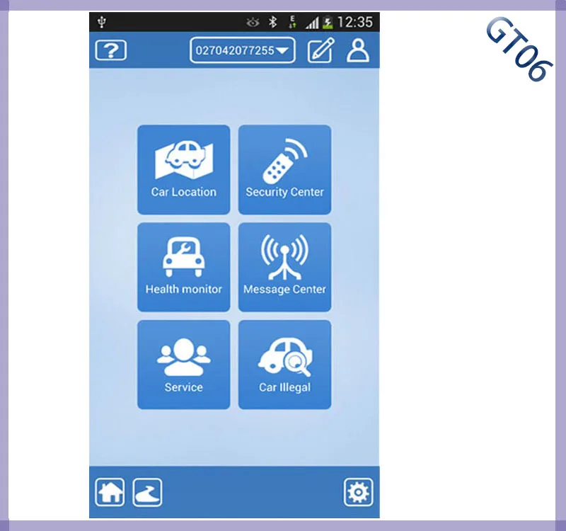 Vehicle Gps Tracker Gt06 With Sms Data Transmit And  Based Gps