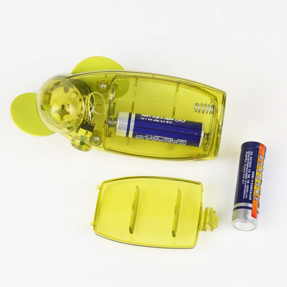 迷你塑料手持风扇电池玩具风扇便携式迷你电池风扇 usb