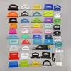 BF-V01 59x29mm 1.2" ec-friendly PP plastic euro hole hook,plastic hang hook, hang tab hanger