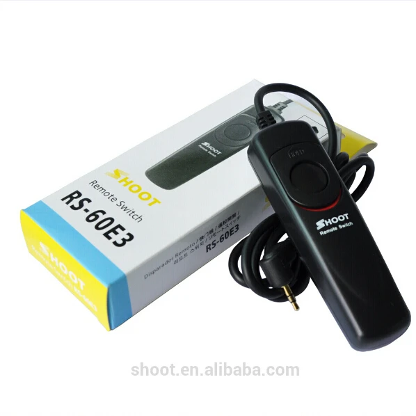 Electrical Camera Cable Release Rs60e3 For Canon 1000d 450d 400d 350d