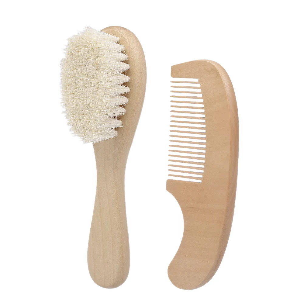Yaeshii Natural Bamboo Wood High Quality Hair Brush For Baby Or Kids ...
