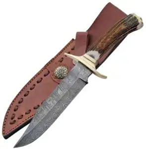 11in Damascus Bowie Knife Damascus Steel Bowie Knife Damascus Bowie Knives Damascus Steel Hunting Knife Damascus Hunting Knives Damascus Hunting Knife