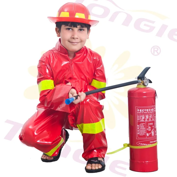 HAT Fancy Dress Uniform Boys Emergency Services Costume Firefight Kids FIREMAN