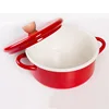 cast iron enamel pot non stick cookware casserole soup steamer kitchenware