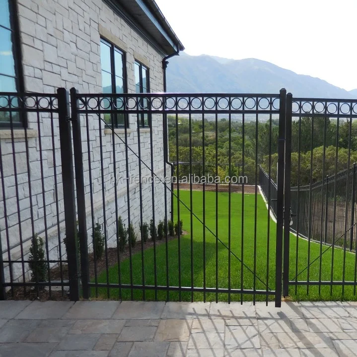 Galvanized Steel Tube Villa Guardrail European Ornamental Fence