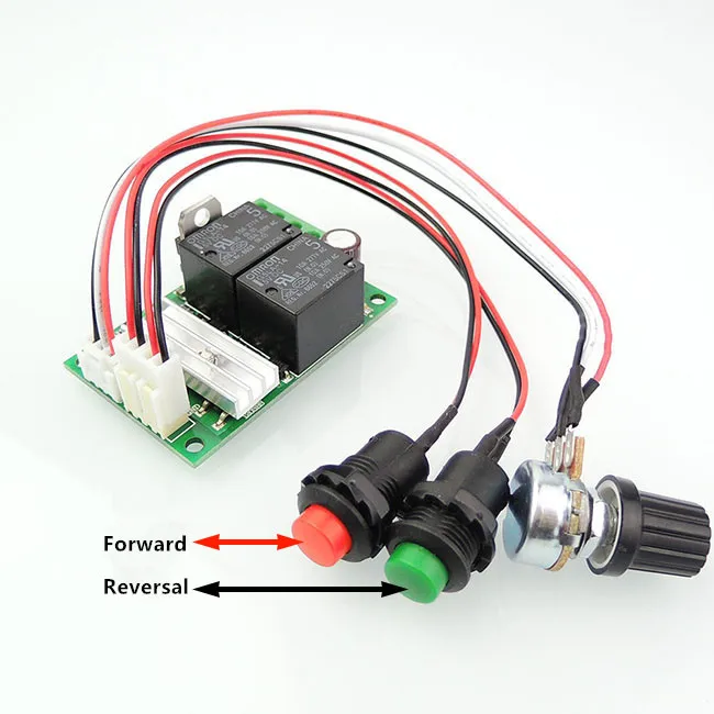 Pwm 12v Dc Motor Control 24v Motor Governor Reversible Switch Electric