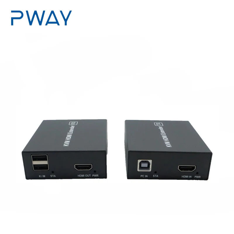 Pinwei PW-HT127HKM Non-compressed 120M 1080P 60Hz HD KVM Extender with keyboard and USB