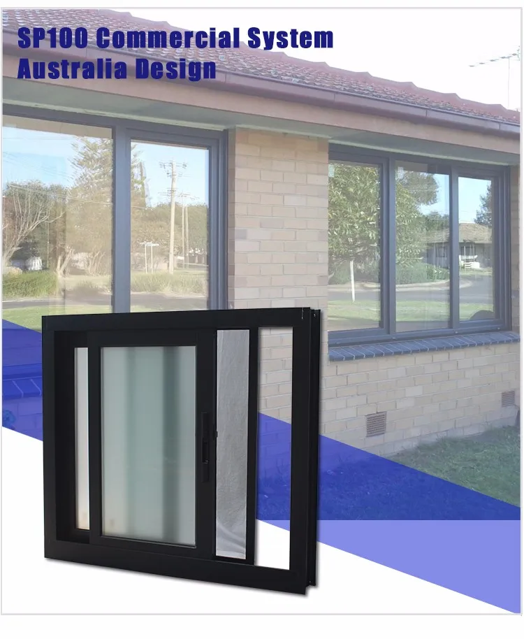 Superwu aluminum frame latest sliding window design french sliding window