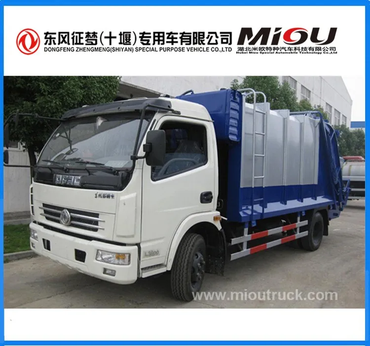 Dongfeng 6000l Refuse Compactor Truck Sale In China For Sale - Buy