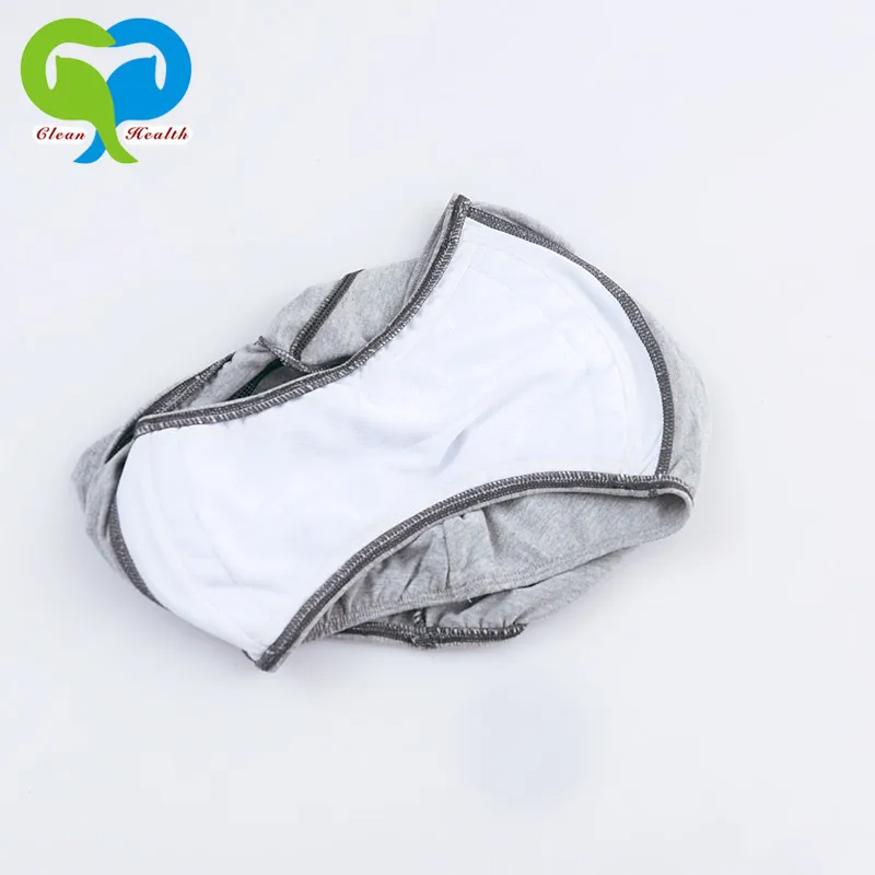 Women Built-in Pad Incontinence Panties Underwear Reusable Leak Proof ...