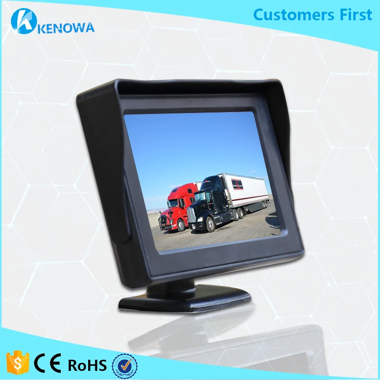 4.3 Inch HD All In one Car Lcd Dvd Monitor