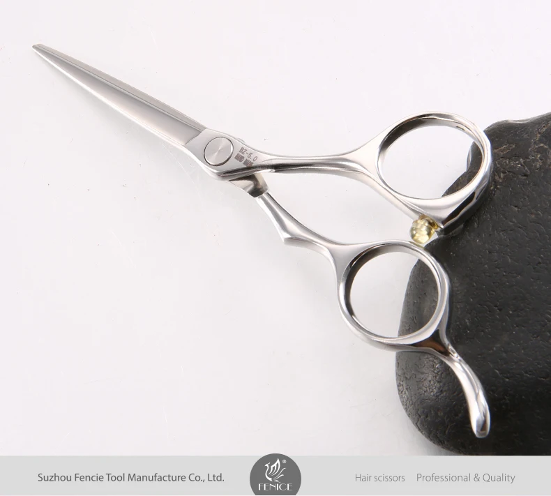 Fenice Japanese professional slim blade Salon beauty hair scissors for Cutting