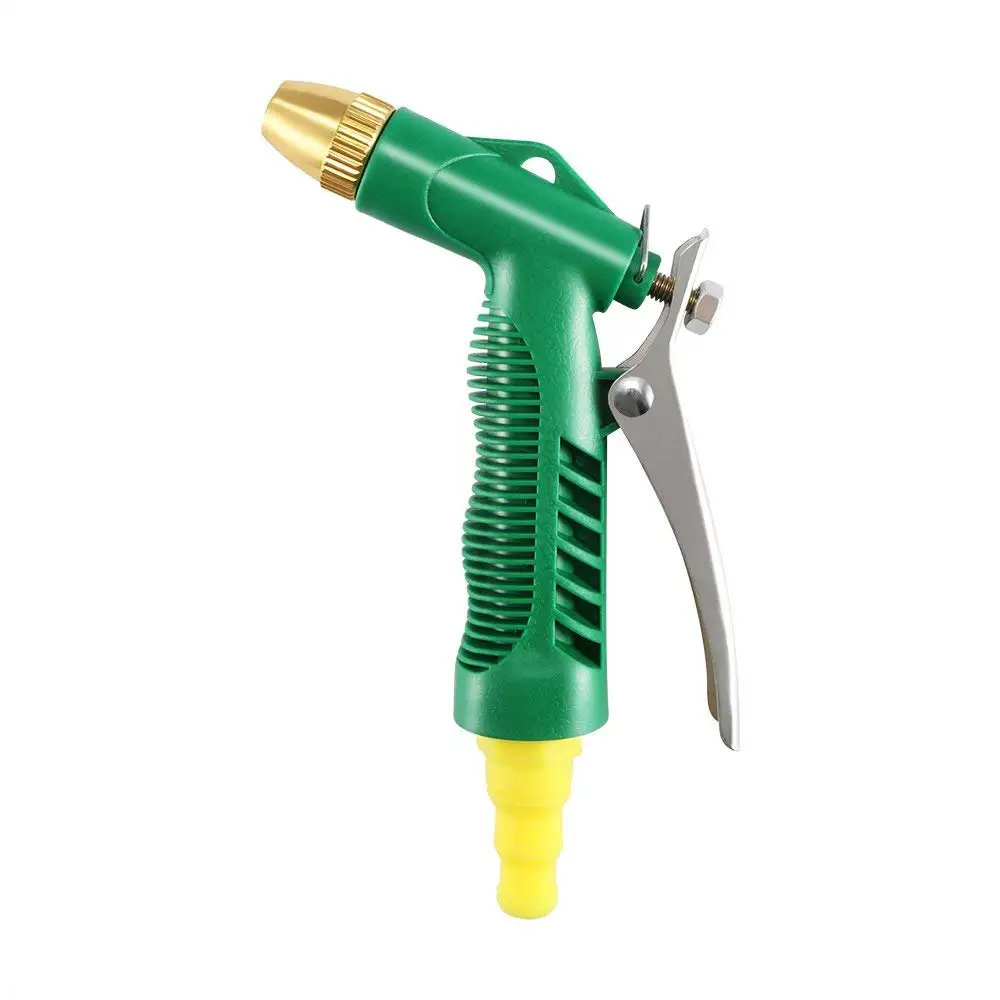ONEVER Garden Hose Nozzle, Superior Lightweight Adjustable Metal Water Spray Nozzle, High Pressure Heavy Duty for Watering Plants, Cleaning, Car Wash and Shower Pets etc