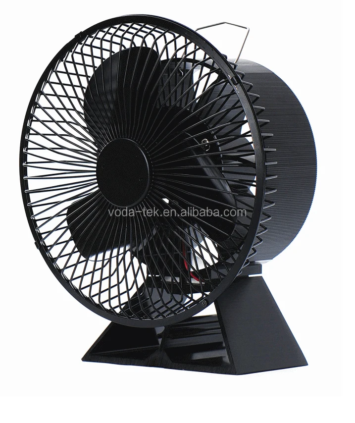 Top Precision Wood Burning Stove Fan With Protective Cover Heat Powered