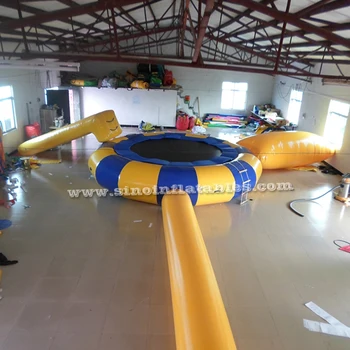 blob inflatable water trampoline