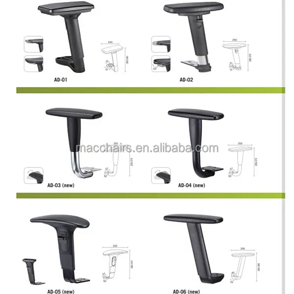 Newly 3d Function Adjustable Armrest With Pu Pad Buy Office Chair