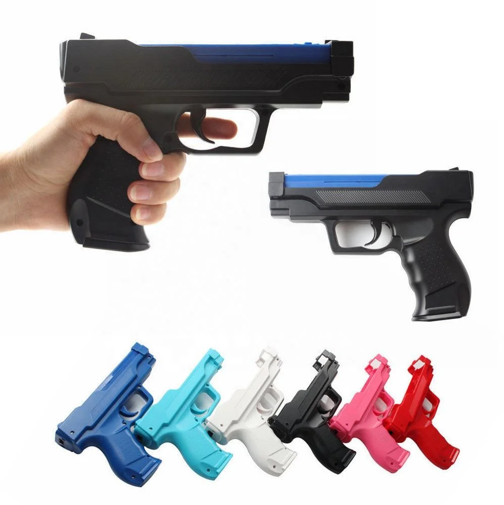 
Light Gun Pistol handle Shooting Sport Video Game for Wii Remote Controller vibration pistol for Wii game handle 