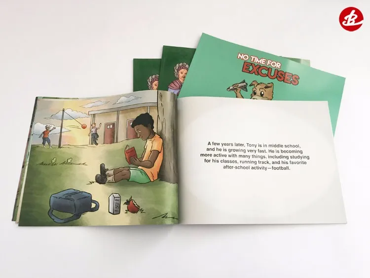 Good Price Printing Children Paperback Story Book, Hot Sale Custom Full Color Books for Kids