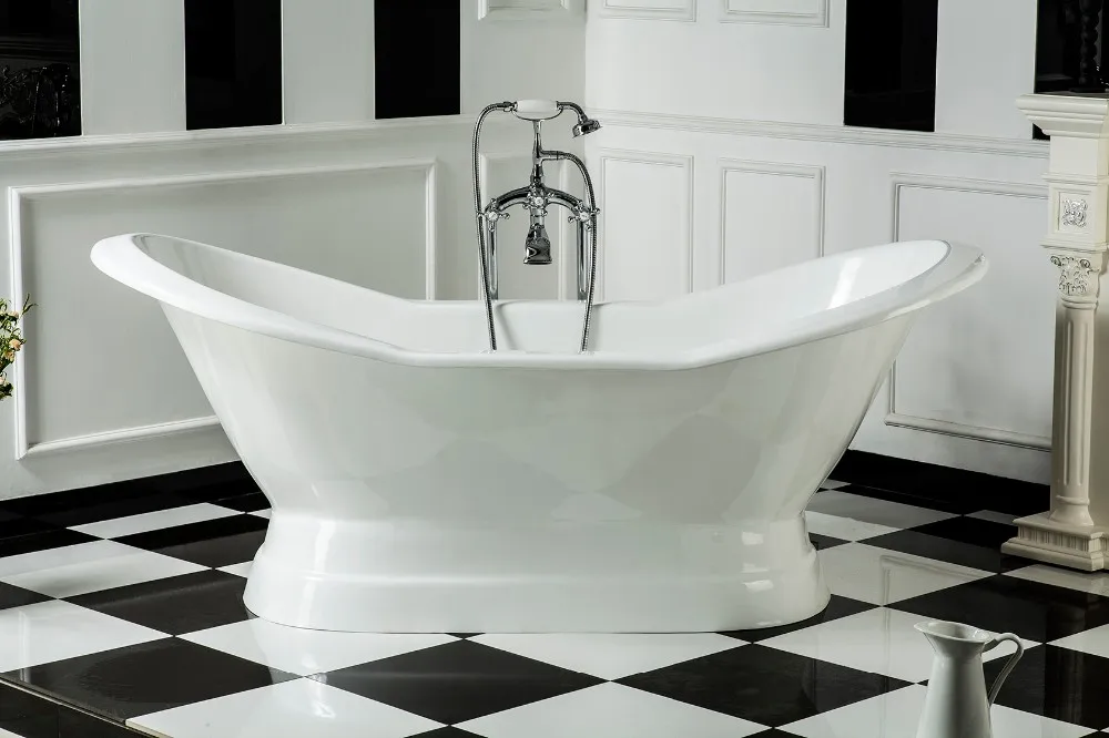freestanding portable bathtub