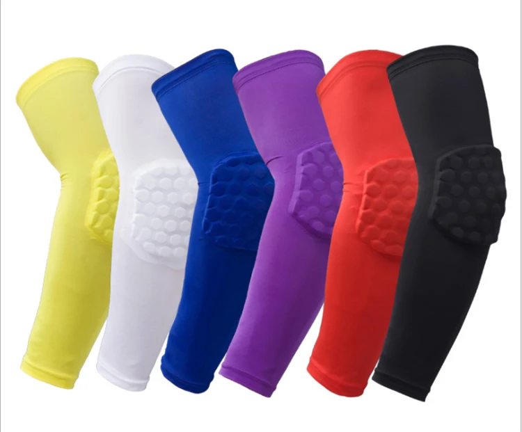 Wholesale Elastic Knee Sleeve Spandex Tennis Honeycomb Wrist Brace