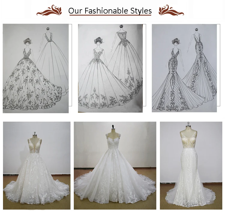 charming flowing chiffon bridal wedding dresses, chiffon wedding dress in plus size