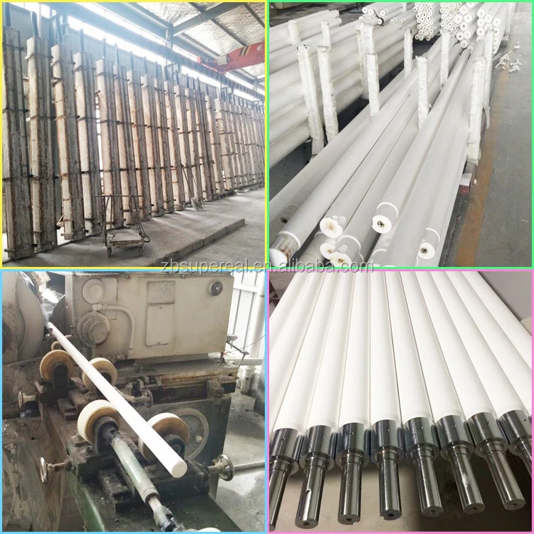 Fused silica quartz ceramic roller for glass tempering furnace