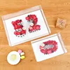 Internet Celebrity Food Grade 6/8/10/12 Inch Digital Number Clear PET Cake Box