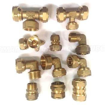 Wholesale Good Quality Brass Plumbing Fittings For Pex Pipe Hot Water ...