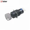 Latching 3PIN ON ON 2 Position Key Selector Pushbutton 16MM Switch