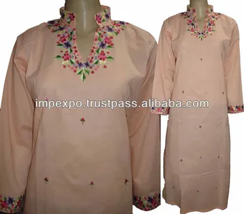 hand embroidered kurtis