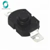 PBS-09 ON-OFF 1A black torch flashlight push button switch
