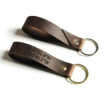 custom leather keychains