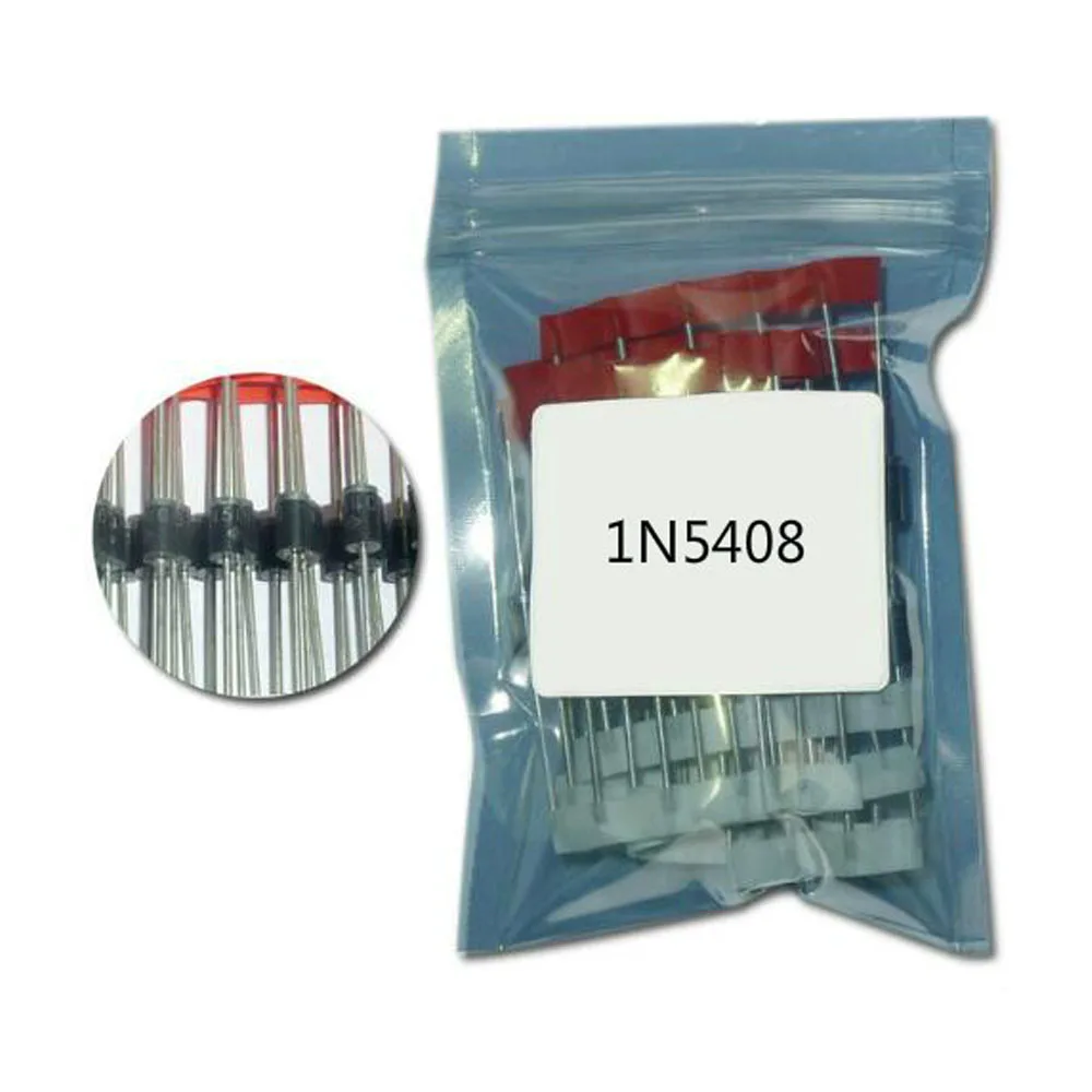 50pcs 1n5408 Diode Do-27 In5408 3a 1000v Rectifier Diode - Buy 1n5408 ...
