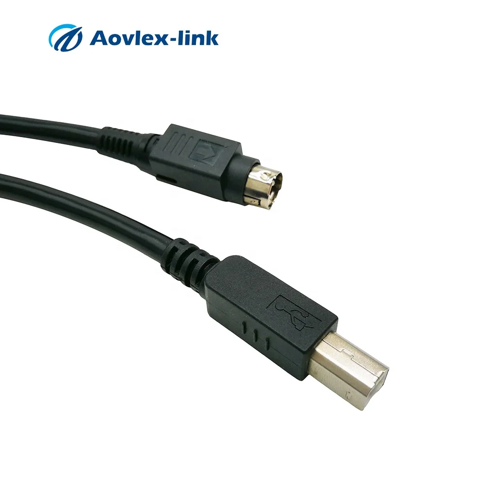 24v Powered Usb 24v To Hosiden & Usb B Cable Usb 3 Pin Plug Splitter Y