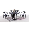 Round Dining Table Set Kitchen Furniture Solid Wood Table and Chairs Sets Diningroom Table and Chairs for 4 Person