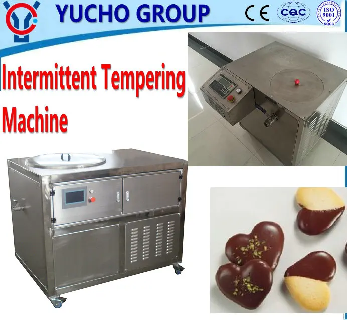 Automatic Chocolate Tempering Melting Coating Temper Machine With