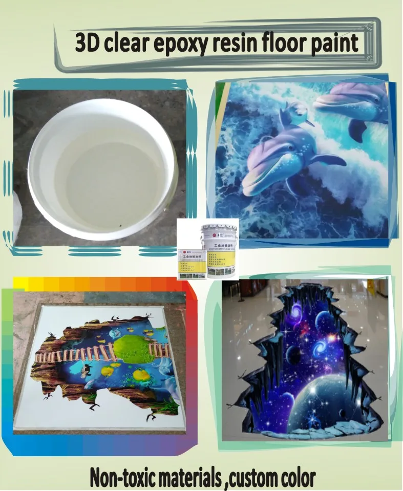 porcelanato liquido with clear epoxy resin 