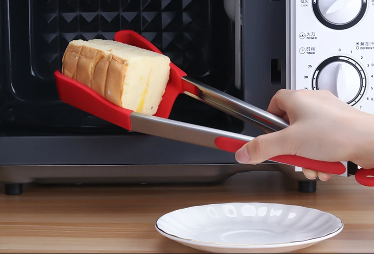 2019 Online Best Sale 12 Inch Set Silicone Kitchen Spatula And Tongs